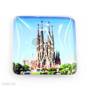 Beautiful Barcelona Glass Fridge Magnet