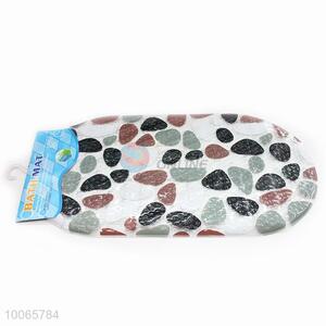 Cobblestones Pattern Ellipse Shaped PVC Non-slip Mat