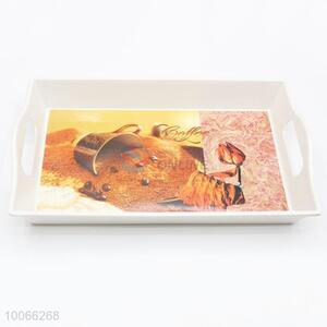 Cheap deep melamine tray for food/drink