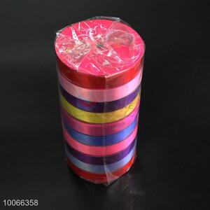 Good quality solid color ribbon for gift packing