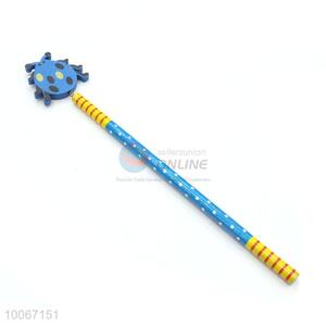 Wholesale engrave craft insect shape wooden pencil