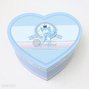 Popular Paper Gift Packaging Box, Heart-shaped Gift Box