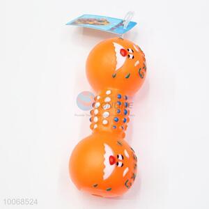 Orange Teath Clean Pet Toy, Hot Selling Soft Dog Toy