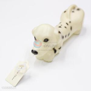 Kawaii White Puppy Shaped Squeaky Pet Toy
