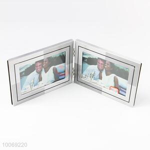 Low price double sided photo frame aluminum alloy photo frame