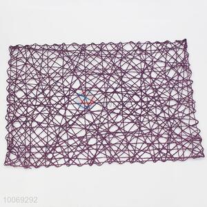Eco-friendly personalised rectangle shape paper woven placemats
