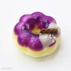 Purple Doughnut Fridge Magnet