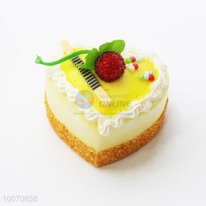 Heart Shaped Cake with Waxberry Fridge Magnet