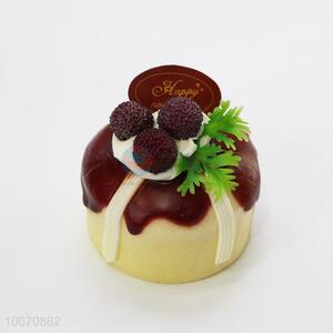Round Cupcake with Waxberry Fridge Magnet