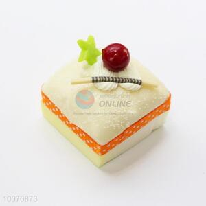 High Quality Square Cake Fridge Magnet