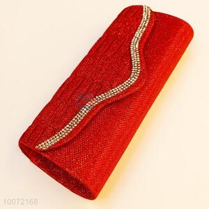 Made in China red evening bag women clutch bag