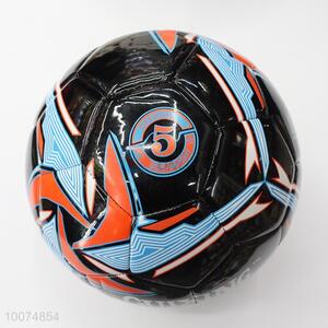 Cool design black size 5 PVC football/soccer ball