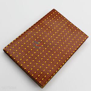 Multihole pattern cover notebook