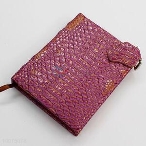 Snakeskin pattern PU/leather notebook