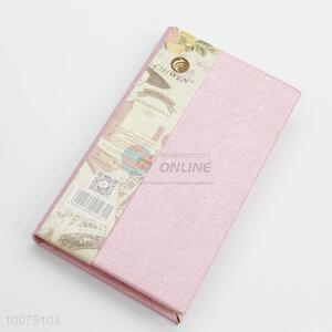 Pink hard cover note book