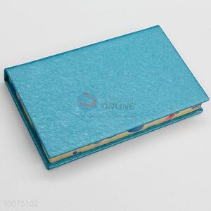 Plain little blue hard cover note book