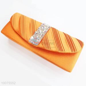 Bright Orange Evening Bag Clutch Bag