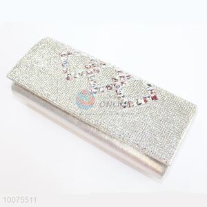 Delicate Silvery Evening Bag Clutch Bag
