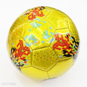 Wholesale golden color football soccer ball