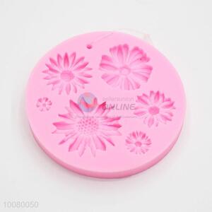 Safety <em>Silicone</em> Material Flowers Shape <em>Cake</em> <em>Mould</em>