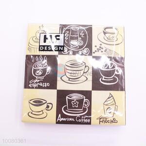 20pcs Coffee Cups Eco-friendly Printed Paper Napkins Set