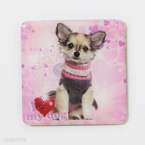 Wholesale Animal Pattern Crystal Plastic Cement Fridge Magnet