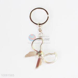 Scissor Zine Alloy Metal Key Chain/Key Ring