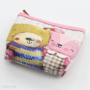 Wholesale lovely girl mini purse coin purse with zipper