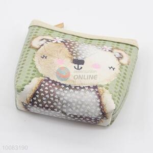 Bear printed cute mini clutch bag coin purse