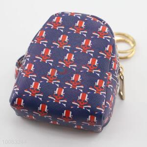 Low price wholesale mini schoolbag purse key purse