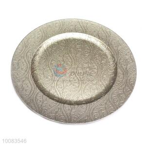Factory directly wholesale round plastic serving tray