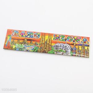 Beautiful Scenery Tinplate&Soft Magnetic Fridge Magnet