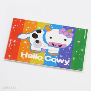 Cartoon Cow Tinplate&Soft Magnetic Fridge Magnet