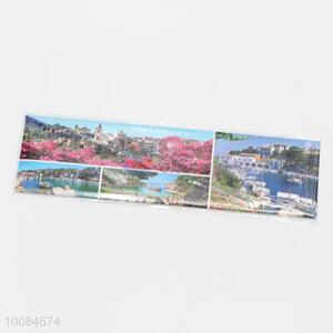 2016 Beautiful Scenery Tinplate&Soft Magnetic Fridge Magnet