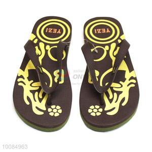 Hot sale summer EVA slipper men flat beach flip flops