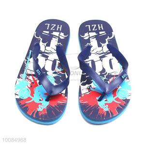 Low price wholesale man's flat beach flip flops