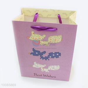 Wholesale White Cardboard Paper Handbag/Gift Bag