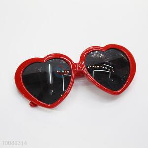 Heart shaped plastic glasses/glasses for party