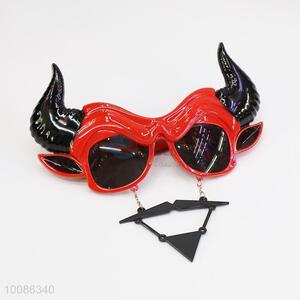 Devil shaped plastic glasses/glasses for  party