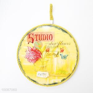 Yellow Round Ceramic Placemat/Tablemat