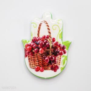 Fruit Hand Shaped Ceramic Fridge Magnet