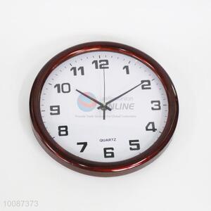 Simple style round wall clock