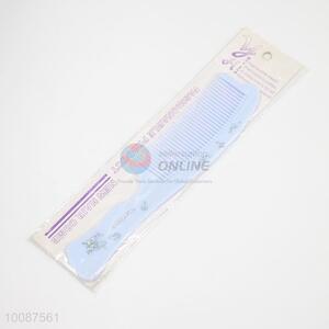 Durable fashion printed light blue plastic combs