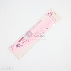 New hot sale cut printed pink plastic combs