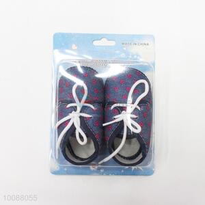 Flower pattern baby shoes/infant shoes