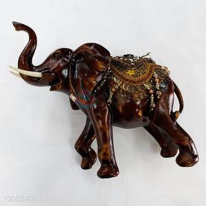 High-end resin crafts lucky elephant for home decoration
