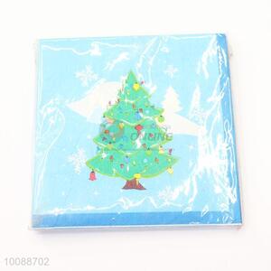 Christmas Tree Printed Xmas Paper Napkins