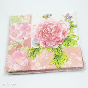 Korean style printed paper napkin