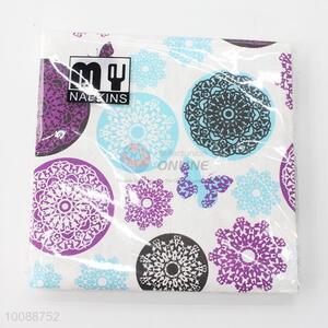 Abstract Design Printing Paper Napkins