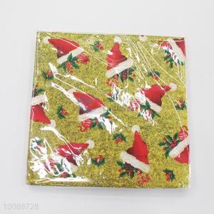 Promotional Christmas Style Printed Napkin Paper